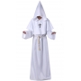 Wizard Robe White Hooded Robe - Adult Wizard Costumes